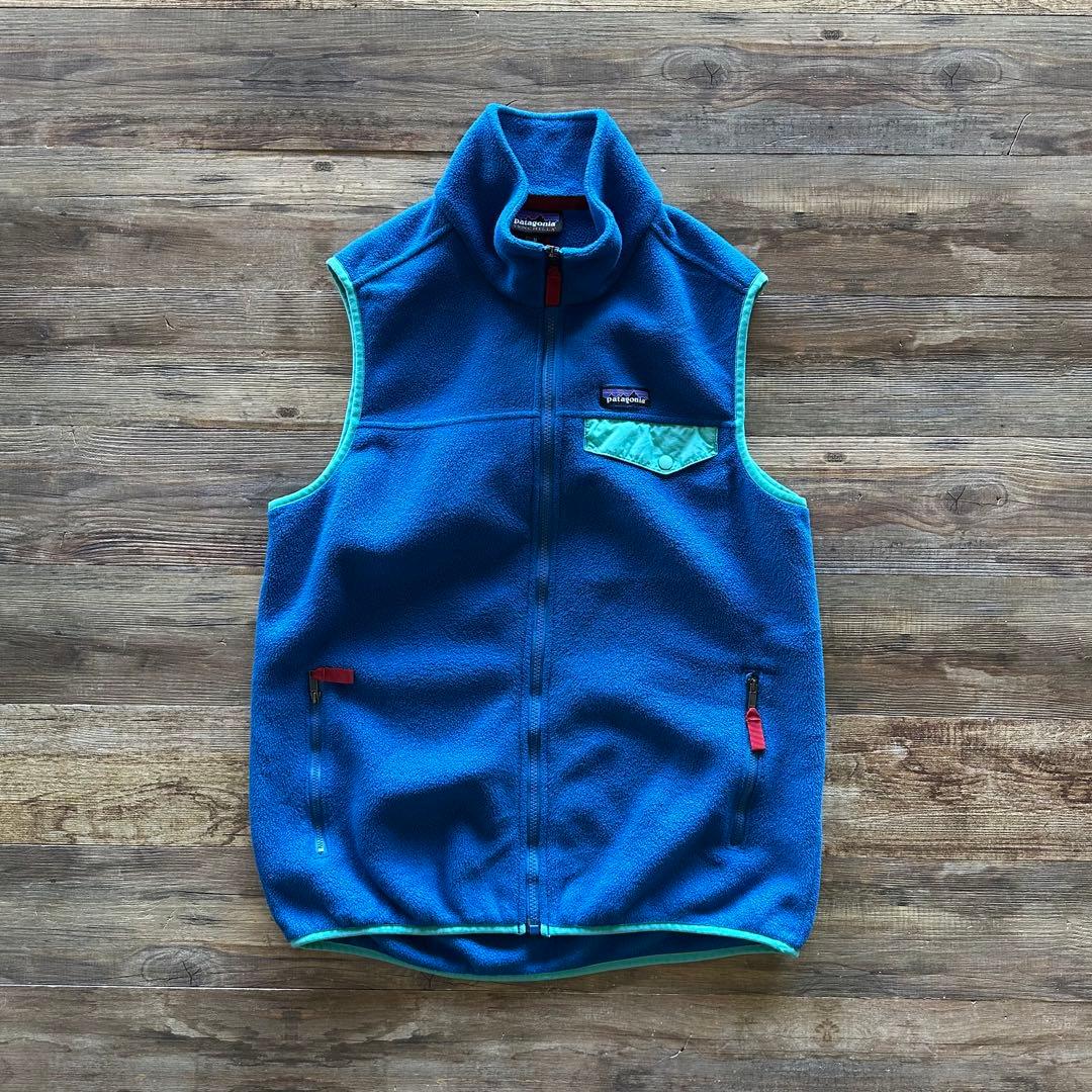 パタゴニア/snapt/ベスト/シンチラ/フリース/保温性/重ね着/コーデ