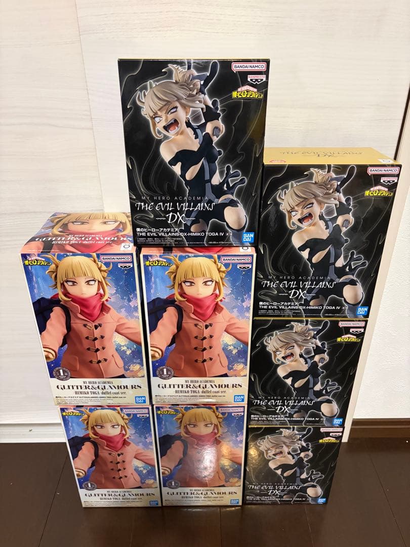 僕のヒーローアカデミア トガヒミコ フィギュア 2種 計8体