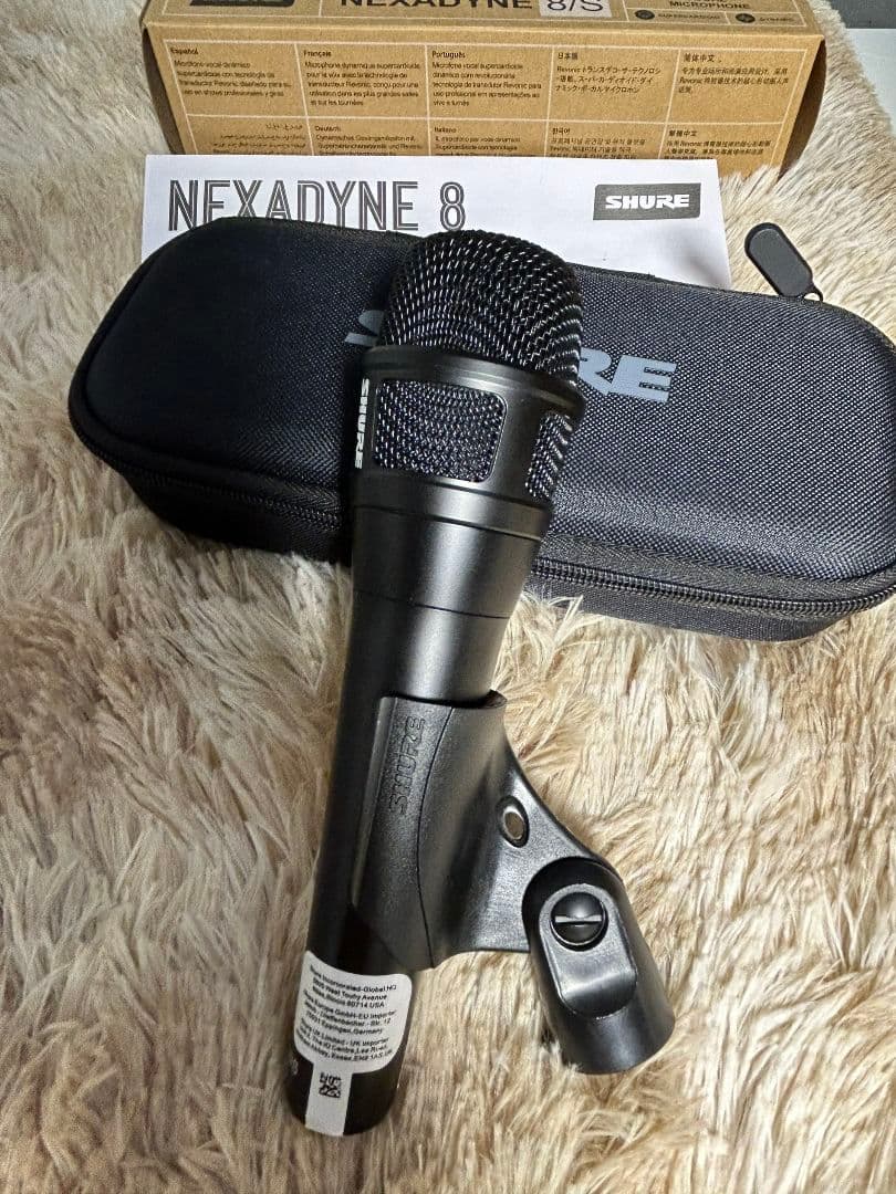 SHURE NEXADYNE 8/S ボーカルマイク