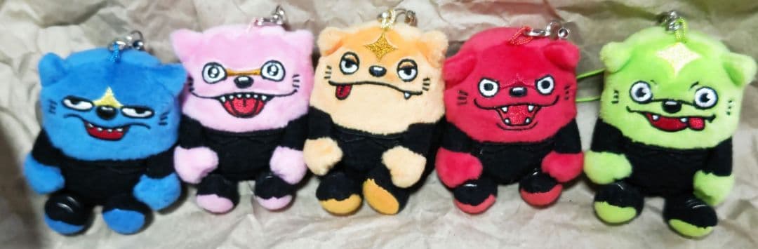 MAN WITH A MISSION おてだマンウィーズ 5匹セット