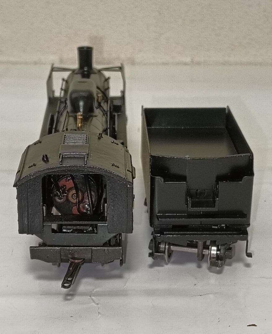 HOゲージ 天賞堂アダチ Ｃ57蒸気機関車、カンモーター、メンテナンス済