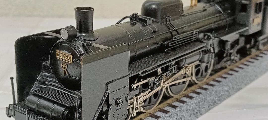 HOゲージ 天賞堂アダチ Ｃ57蒸気機関車、カンモーター、メンテナンス済