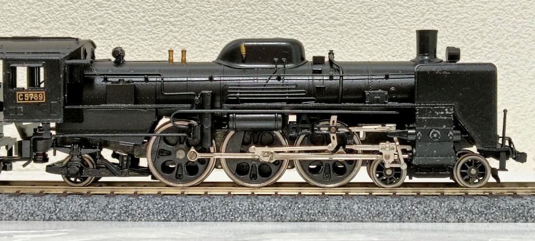 HOゲージ 天賞堂アダチ Ｃ57蒸気機関車、カンモーター、メンテナンス済