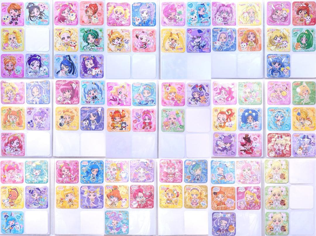 プリキュア プリティストア 限定 非売品 ポイント 交換品 コースター 全80種