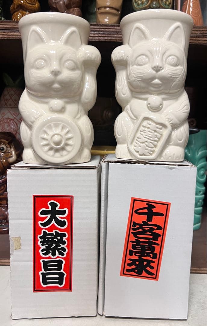 その他 MAKOTO CUSTOM FORTUNE CAT MUG tiki mug