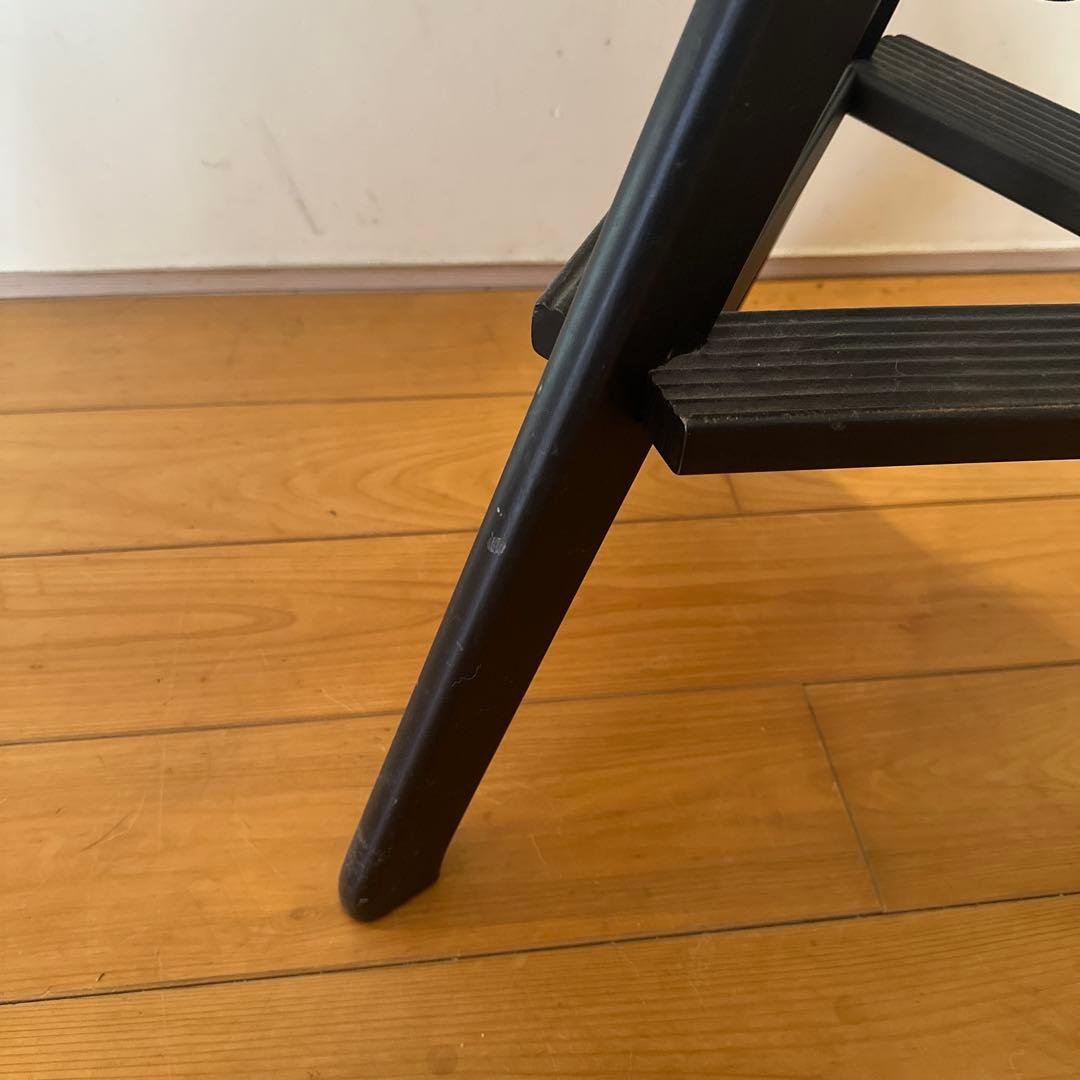 TOM&JERRY ハイスツールHIGH ALL BLACK