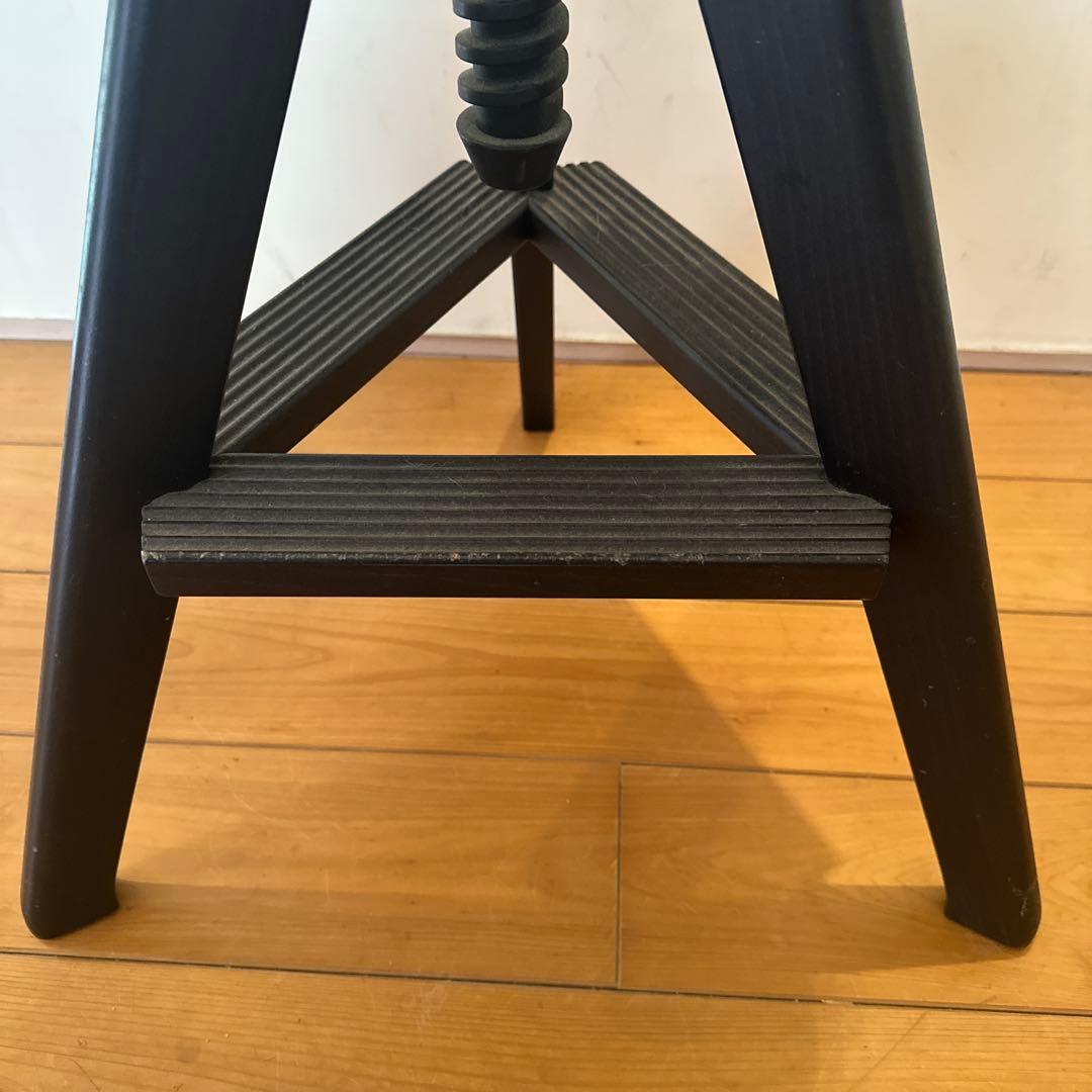 TOM&JERRY ハイスツールHIGH ALL BLACK