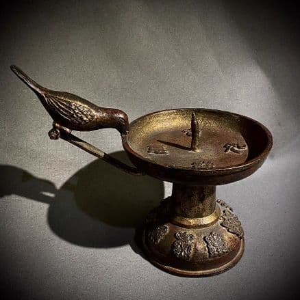 銅器 仏教 燭台 古美術 コレクション品 銅製 工芸品 彫刻装飾品置物