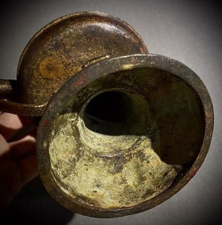 銅器 仏教 燭台 古美術 コレクション品 銅製 工芸品 彫刻装飾品置物