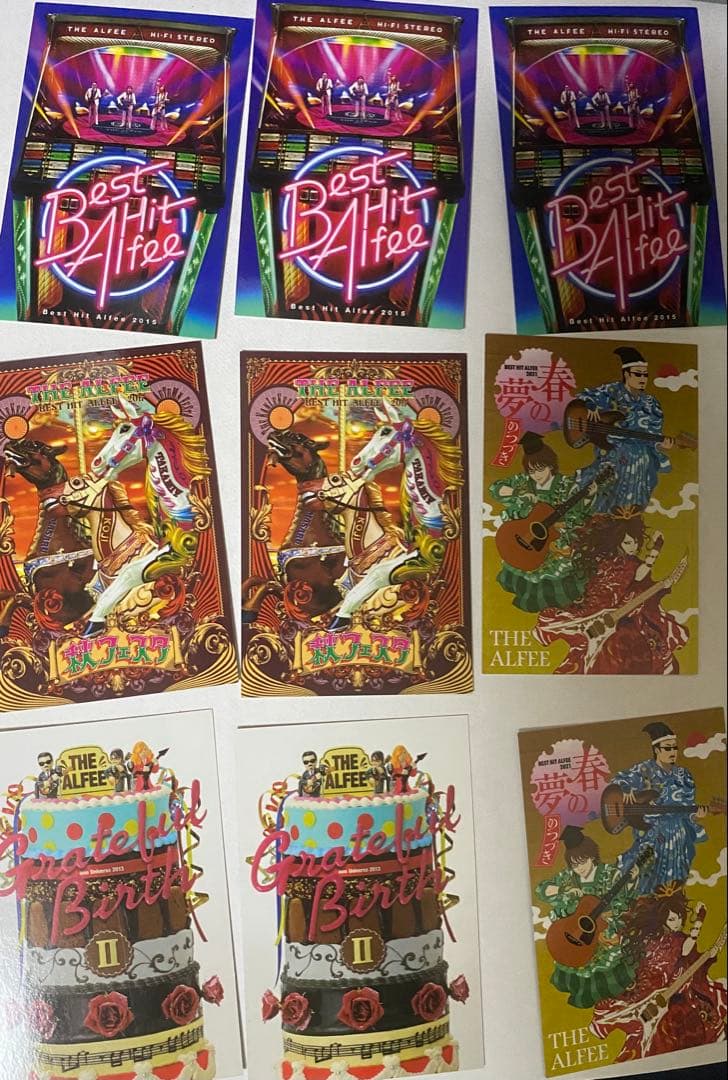 THE ALFEE 高見沢 俊彦 まとめ売り　トレカ