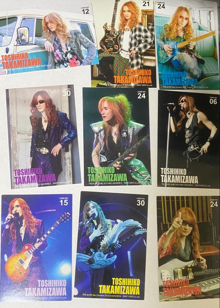 THE ALFEE 高見沢 俊彦 まとめ売り　トレカ