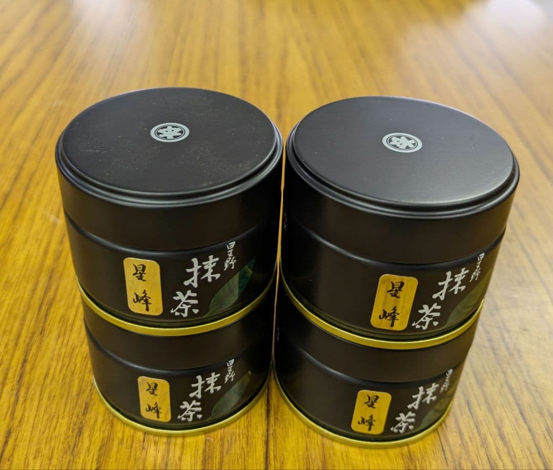 抹茶 八女抹茶 星野製茶園 星峰 20g缶 4缶 星野園 濃茶
