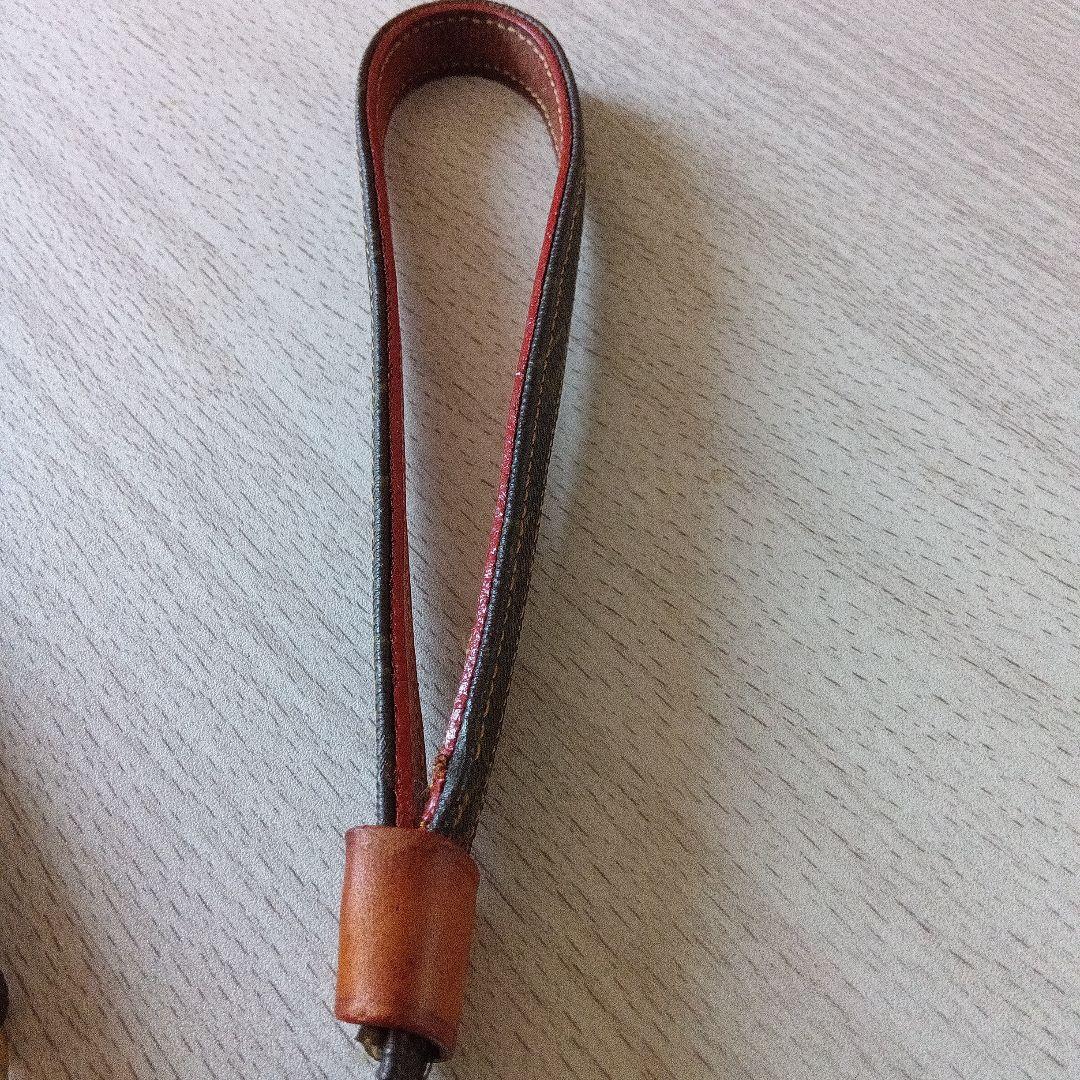 値下げ〜断行 ルイビトン レザー小型犬用リード 　首輪調整可能