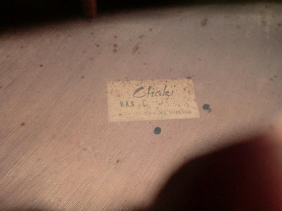 Chaki コントラバス、ウッドベース 【引き取り限定】