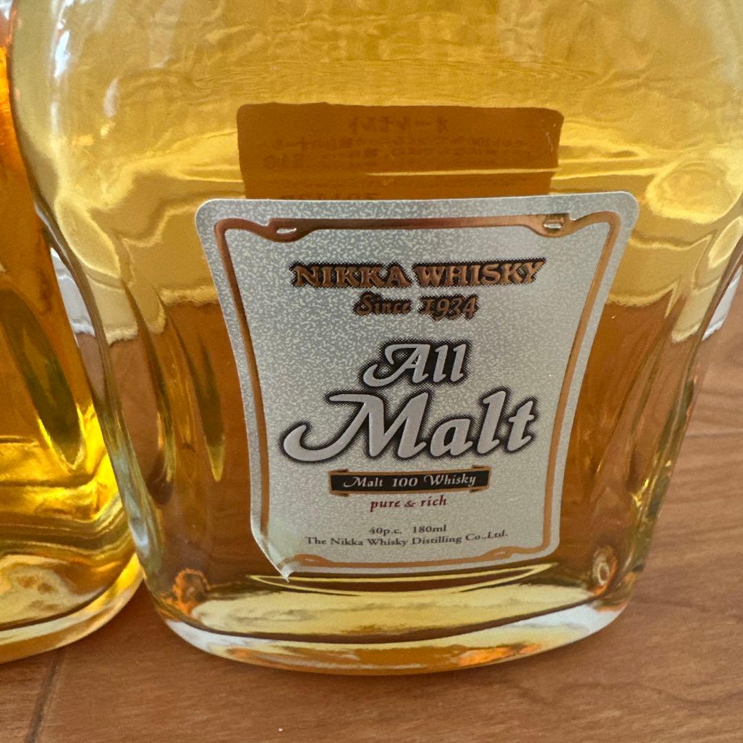 ウイスキー Nikka All Malt 180ml