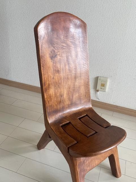 ローチェア　折りたたみ椅子　民芸家具　骨董