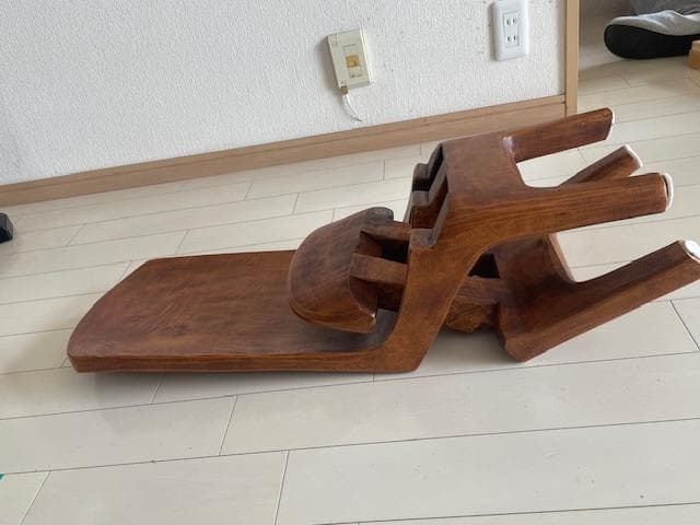 ローチェア　折りたたみ椅子　民芸家具　骨董