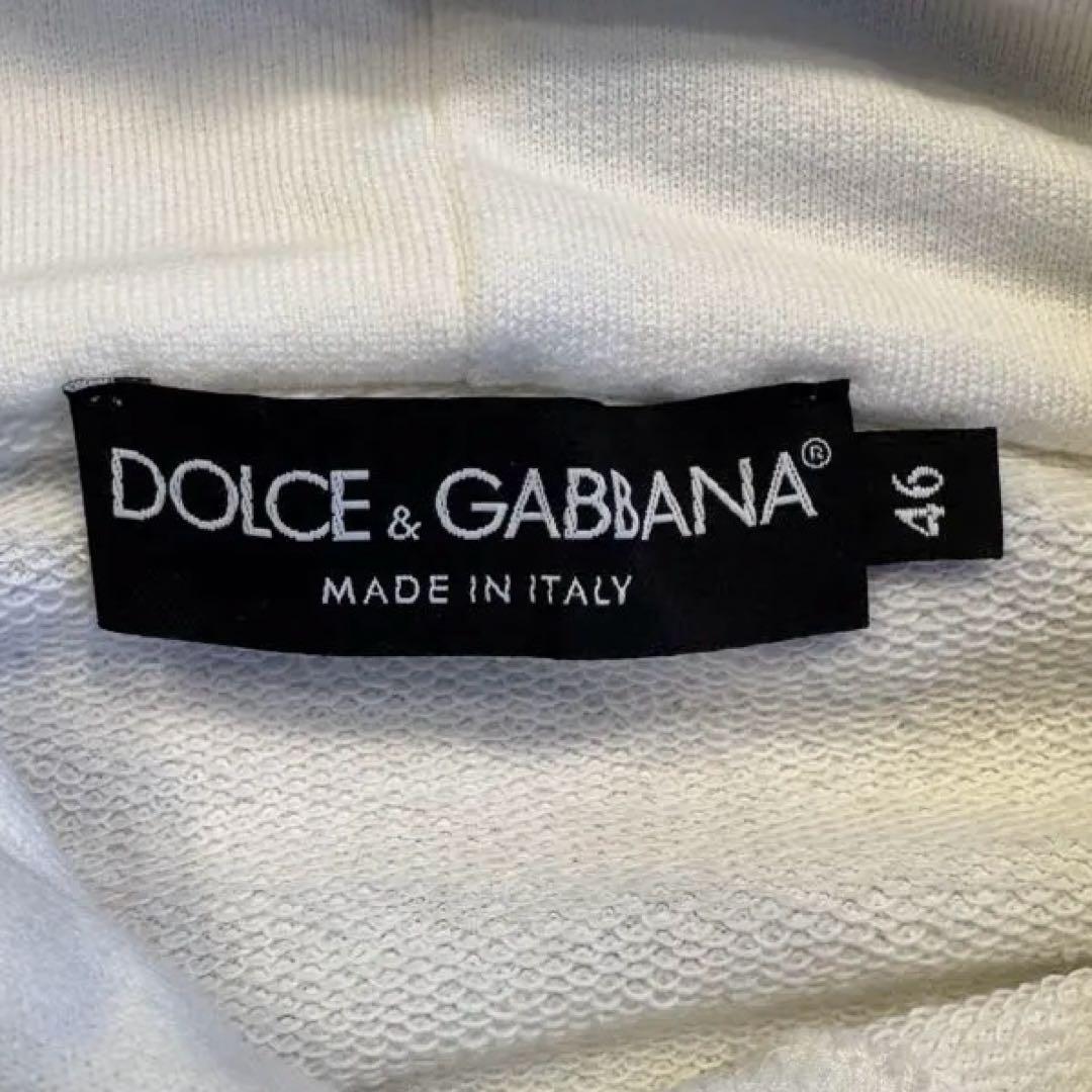 DOLCE&GABBANA イタリア ワッペン 白 パーカー 10番 入手困難