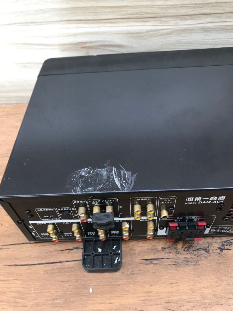 DAM-AD4 デジタルハイパワーアンプ カラオケ機(F128)