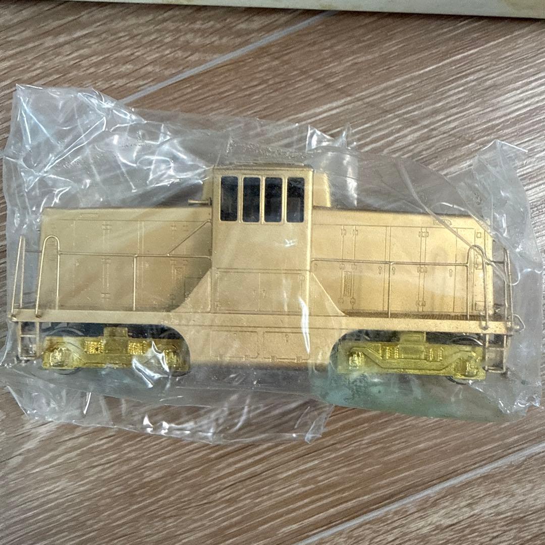 【希少】つぼみ堂模型店 ブラス GE 44TON HOゲージ 真鍮モデル 未塗装