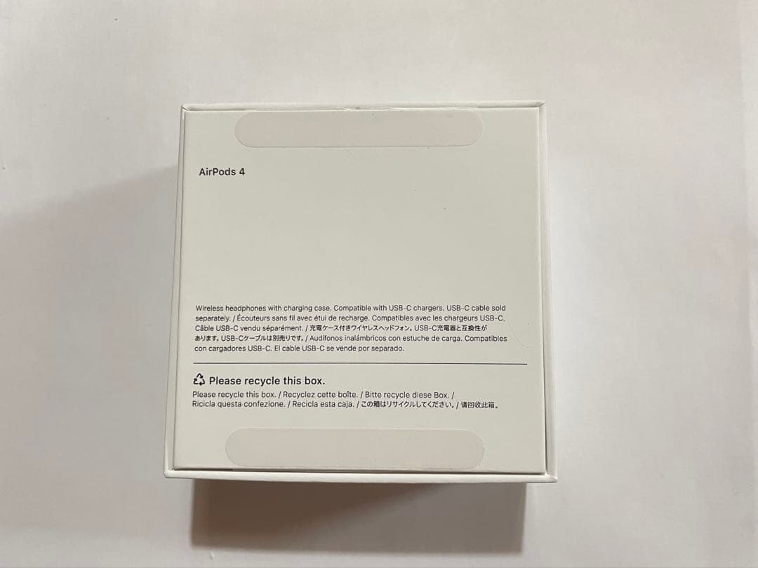 AirPods4 ノイズキャンセリング機能なし(箱付き)