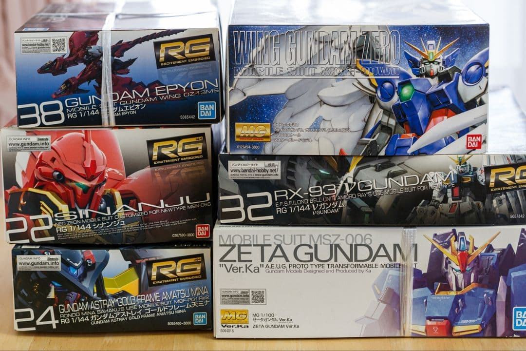 MG RG ガンプラ まとめ売り(未組立) 1/144＆1/100