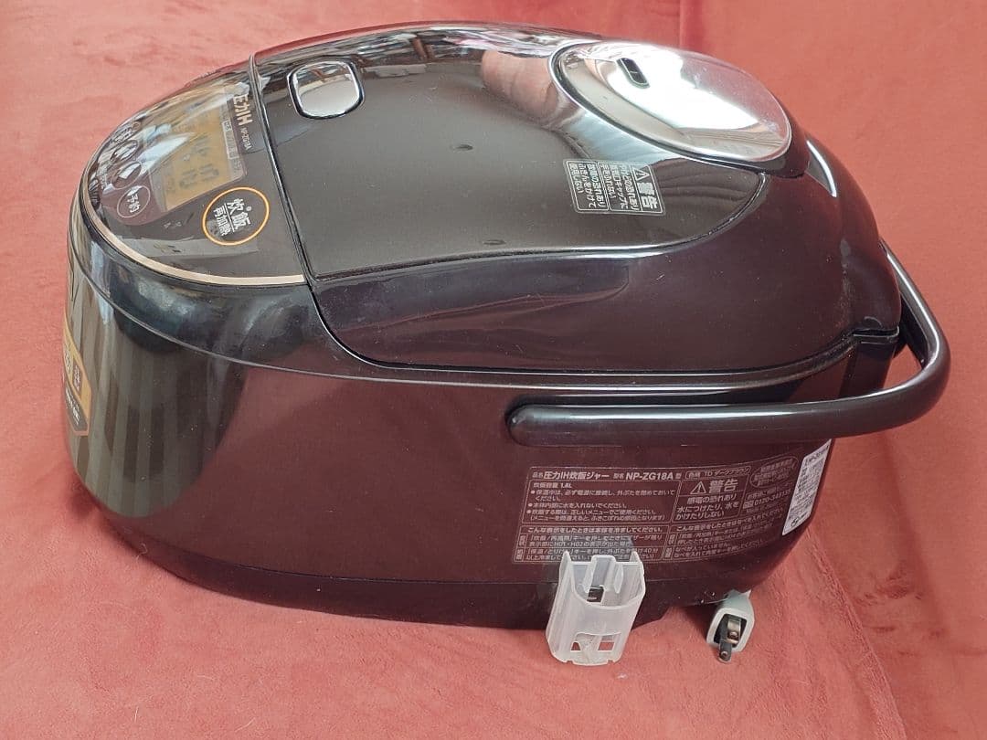 象印 NP-ZG18A 炊飯器 3通りの炊き分け圧力