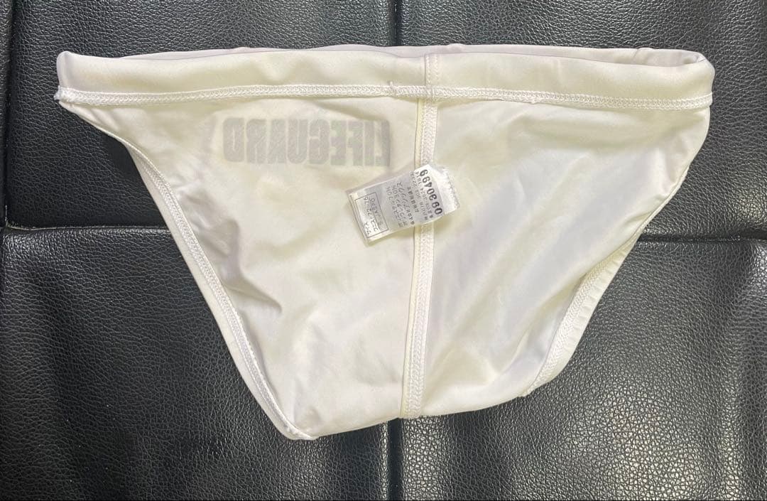 アシックス Sサイズ 白 競パン 水着