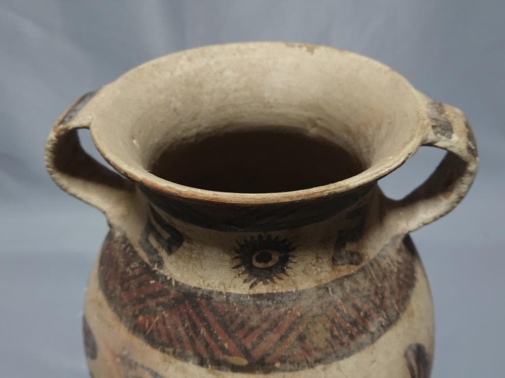 126　コレクター収集品　　インダス文明16～17世紀　彩紋土器