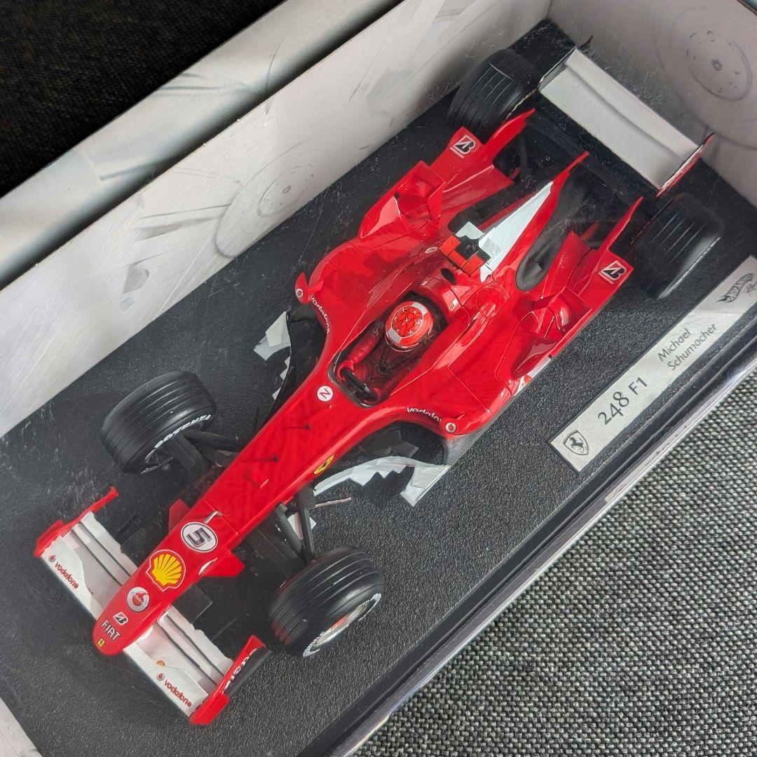 1/18 マテル ホットウィール フェラーリ248 F1　シューマッハ 2006