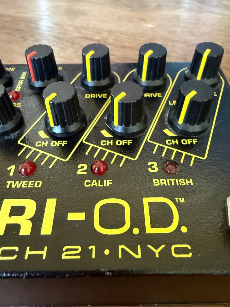 TECH21 TRI-O.D. TRI-OD ディストーション　オーバードライブ