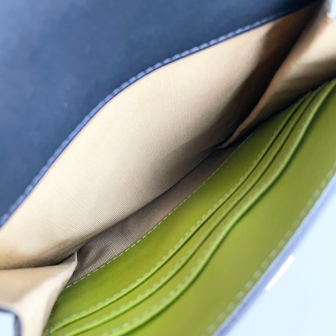 ADMJ ショルダーバッグ レクタングル ヴィッテリアルマ レザー 新品