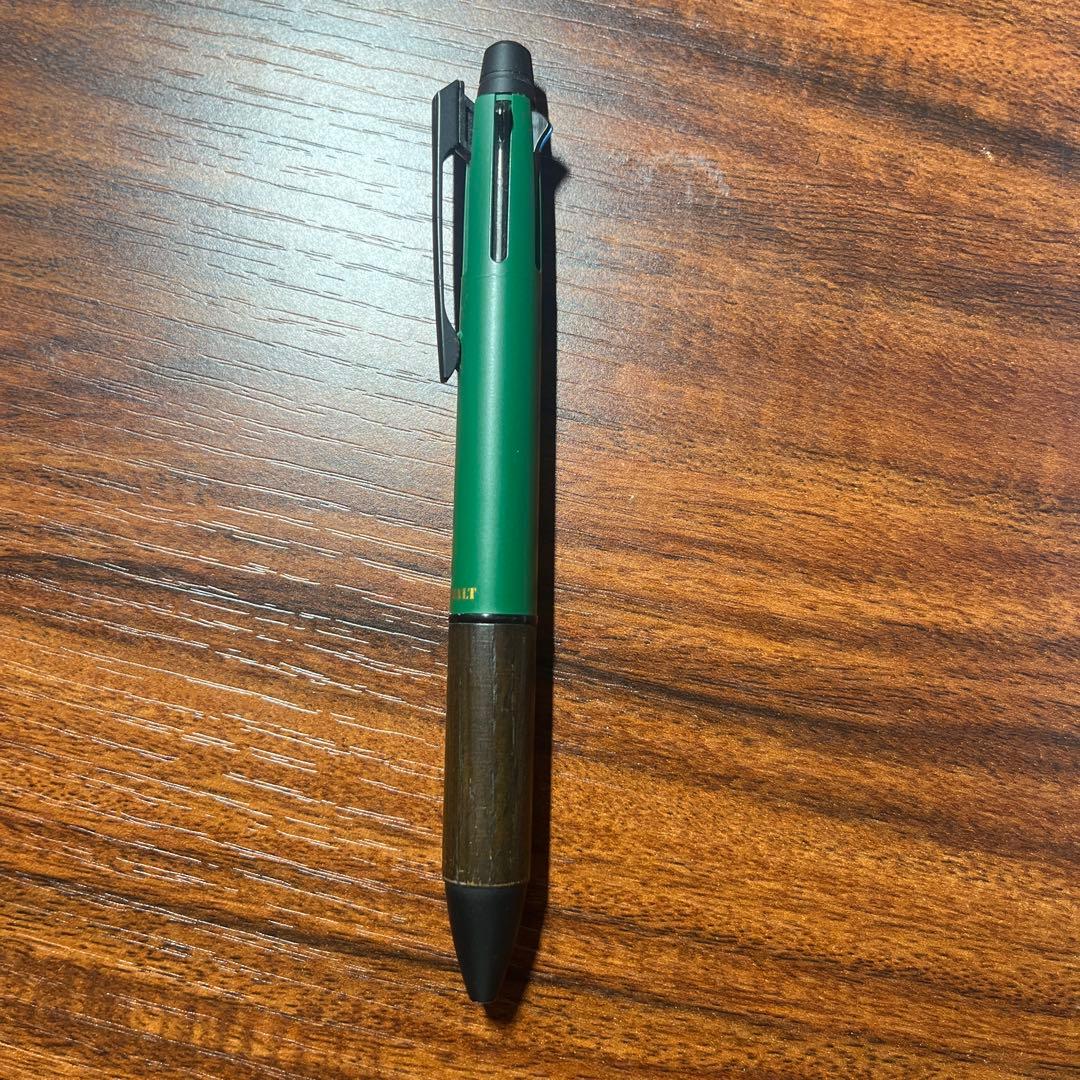 ユニ uni ピュアモルト ジェットストリーム 4&1 0.5 限定 緑