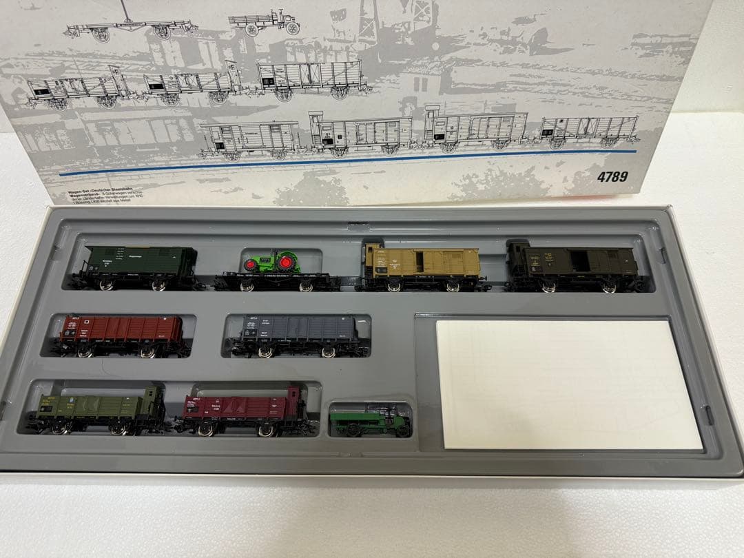 【HO・2線式対応】メルクリン4789ドイツ国鉄車両協会 車両セットオマケ付き