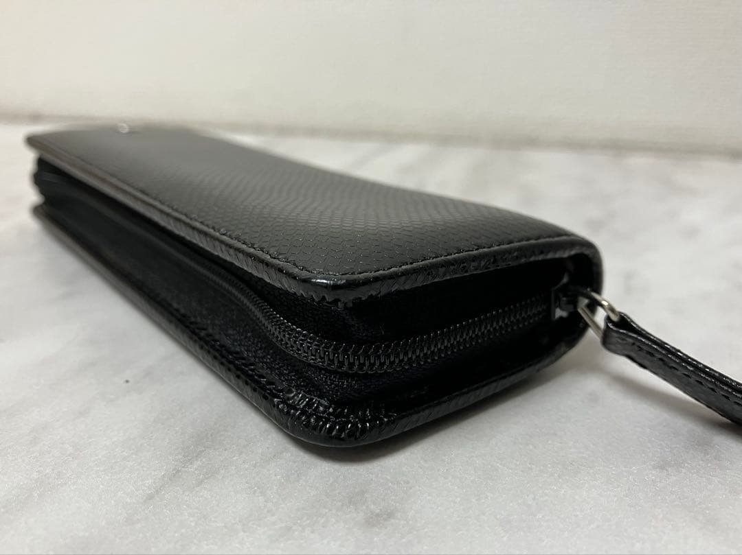美品★Mont Blanc　モンブラン　ペンケース　2本用　黒　箱
