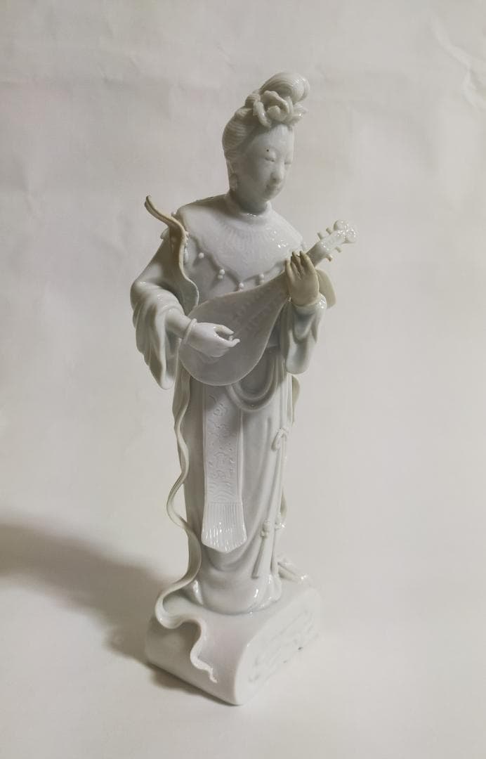 中国徳化窯白磁天女