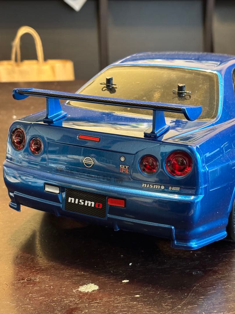 【未走行】タミヤ　ラジコン　1/10 TT02D GTR34