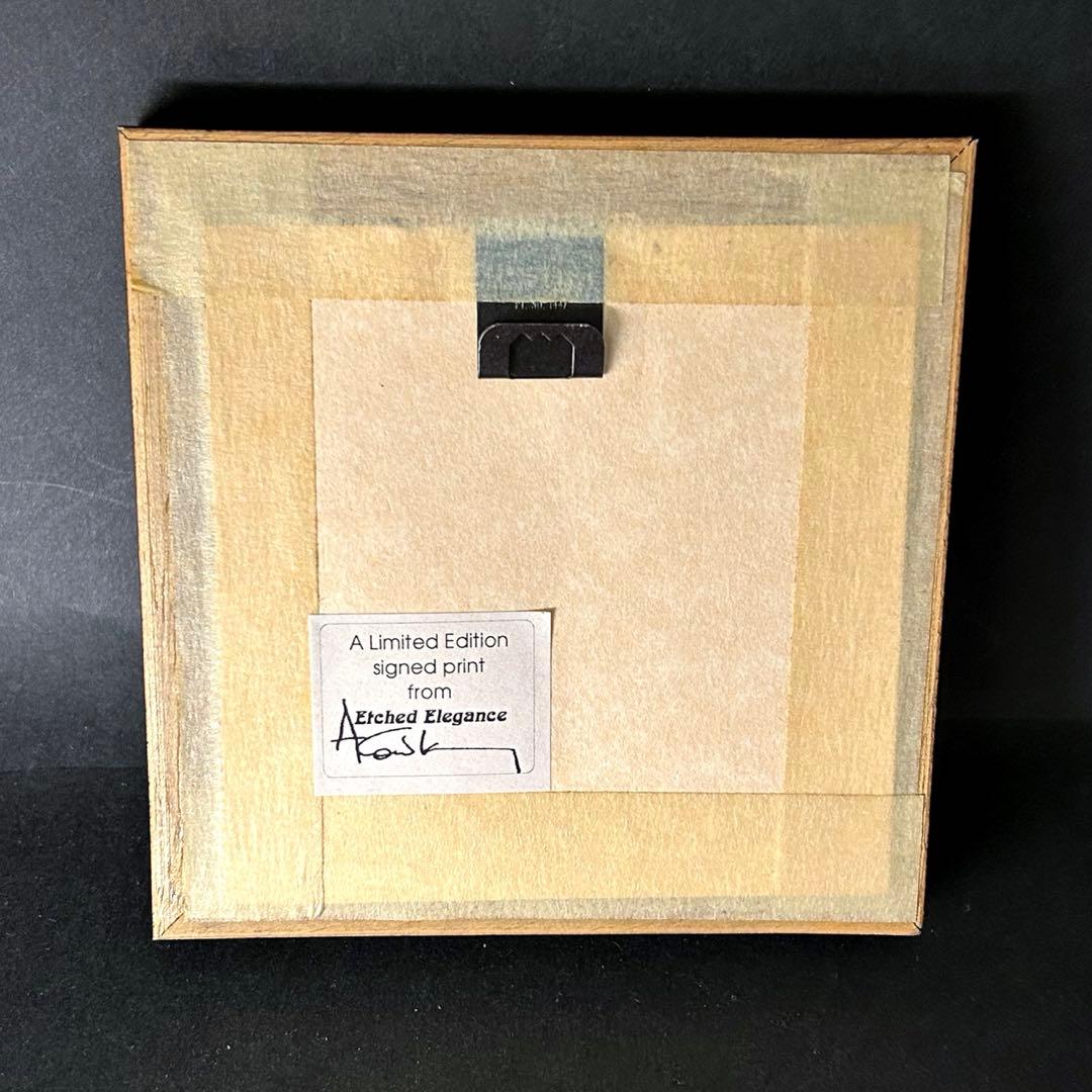 Andrew Cowley ￼版画　猫限定版　シルエット画　猫6点セット