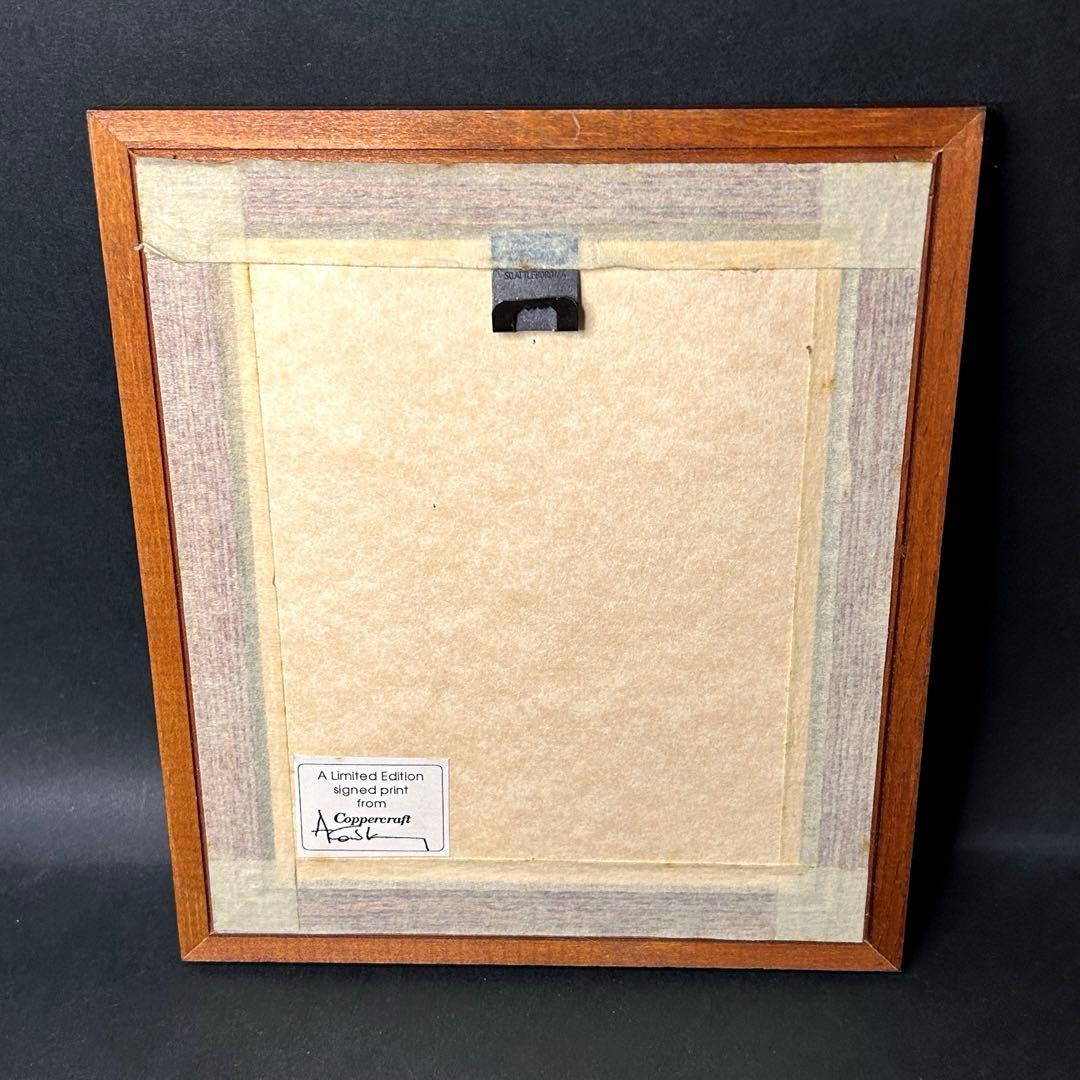 Andrew Cowley ￼版画　猫限定版　シルエット画　猫6点セット