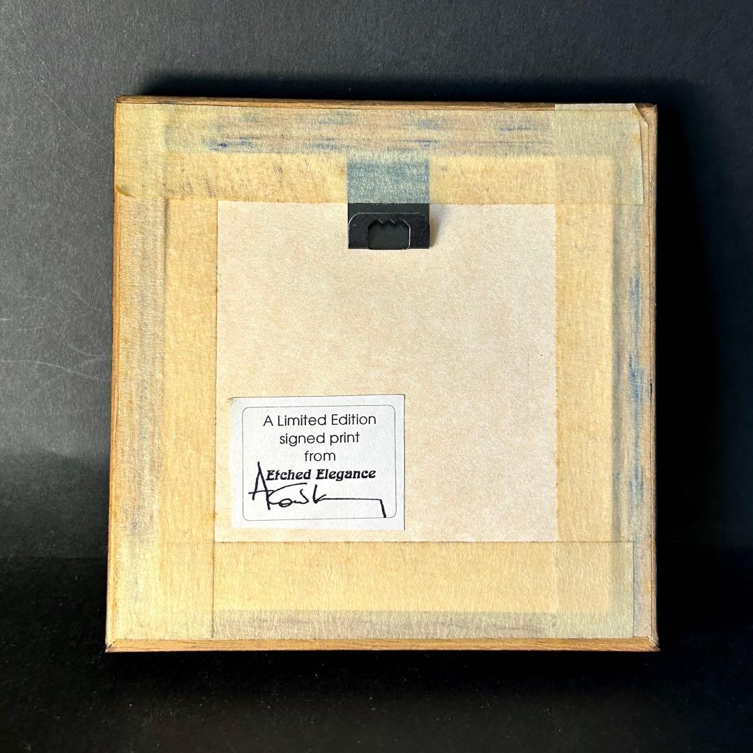 Andrew Cowley ￼版画　猫限定版　シルエット画　猫6点セット