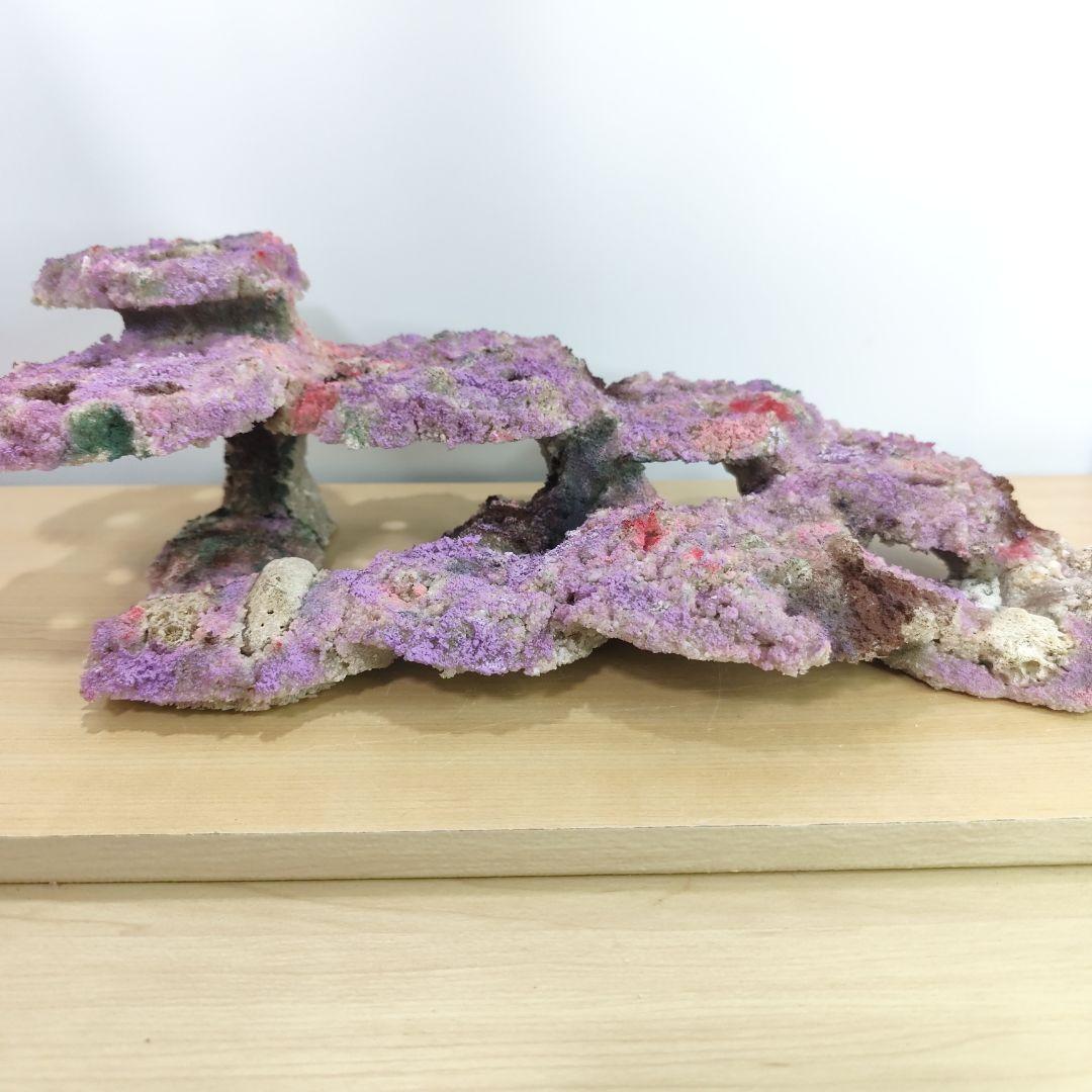 ✐プラグ穴付き 新品 人工ライブロック 60cm海水水槽用 レプリカ 安い1