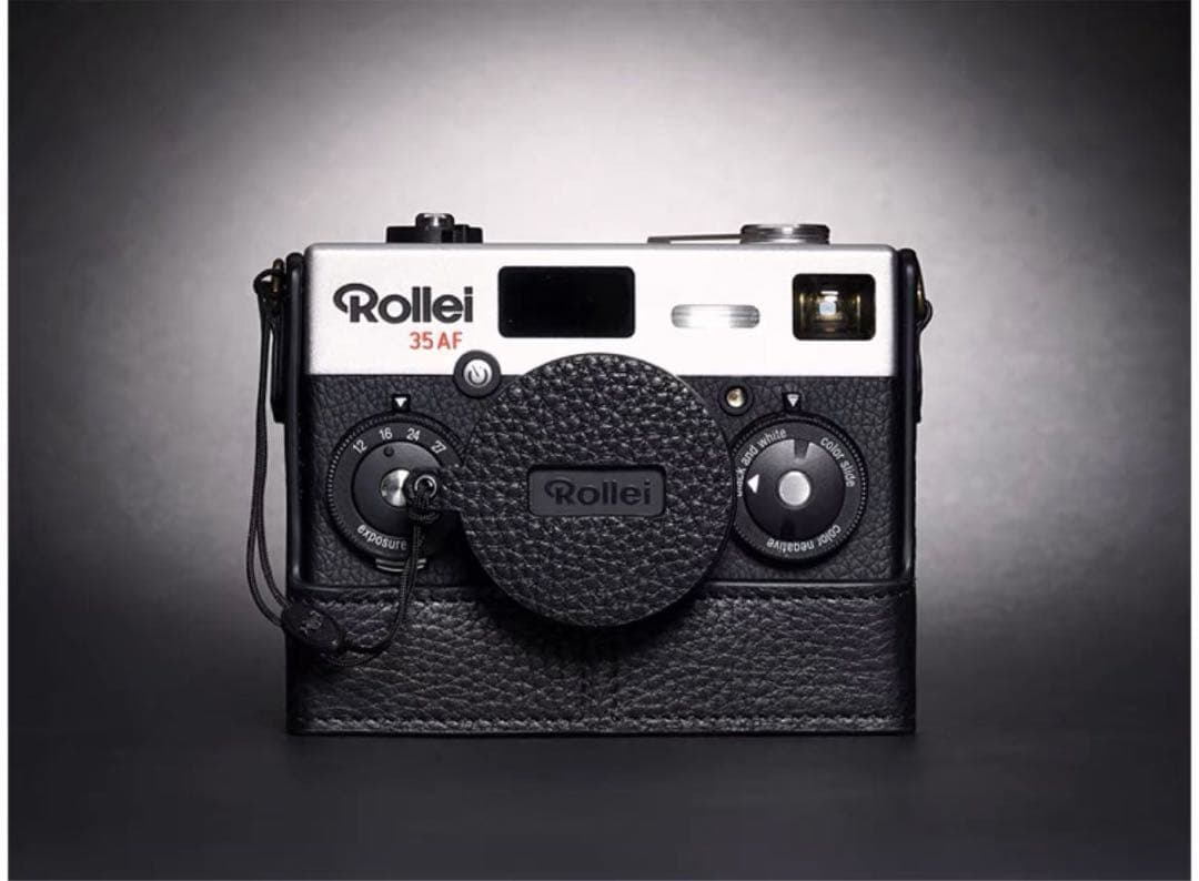 新品 本革カメラケース Rollei35AF用