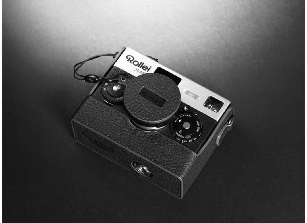 新品 本革カメラケース Rollei35AF用