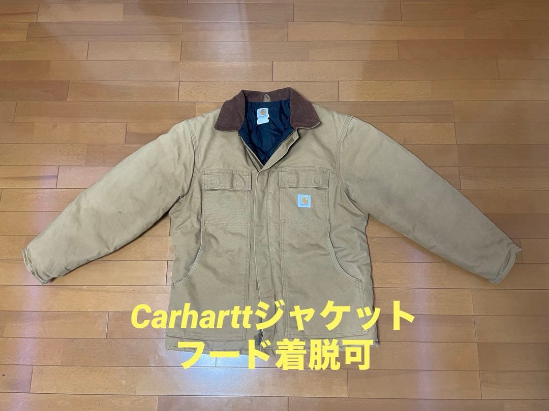 carhartt ベージュジャケット
