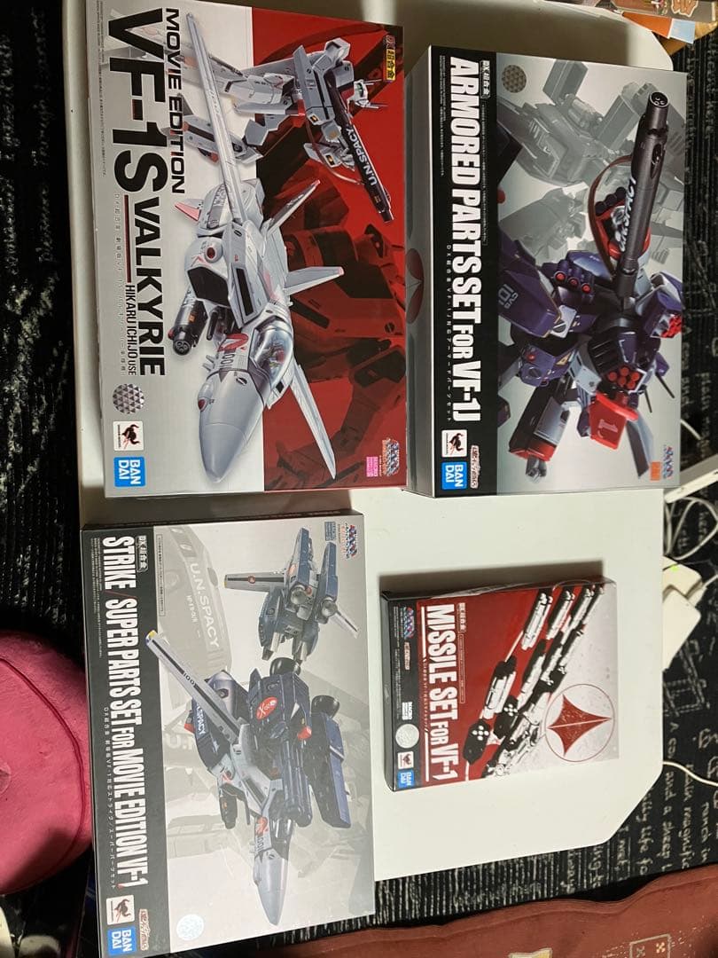 バンダイ超合金VF-1S バルキリームービーエディション他フルセット