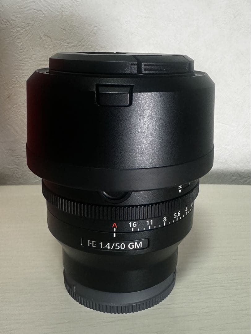 美品　SONY FE50mm f1.4 GM 保護フィルター付き