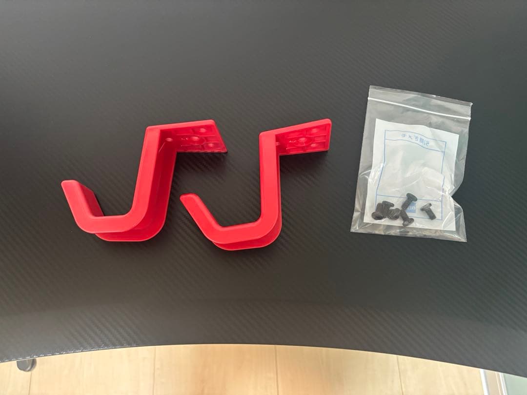 ニトリ　ゲーミングデスク　GM001 118BK/RE 幅118cm