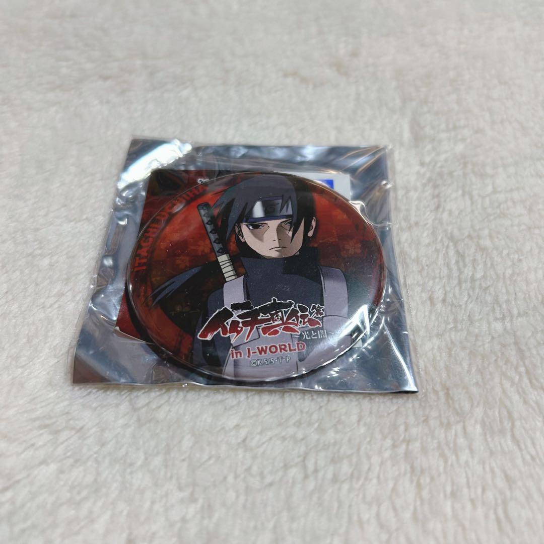 NARUTO ナルト うちはイタチ イタチ真伝 缶バッジ J-World JW