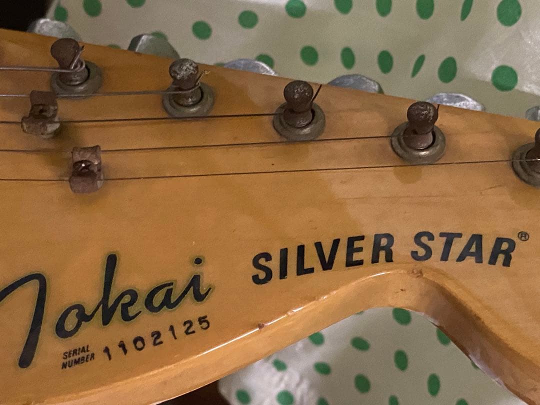 Edna＊エレキギター トーカイ シルバースター ビンテージ