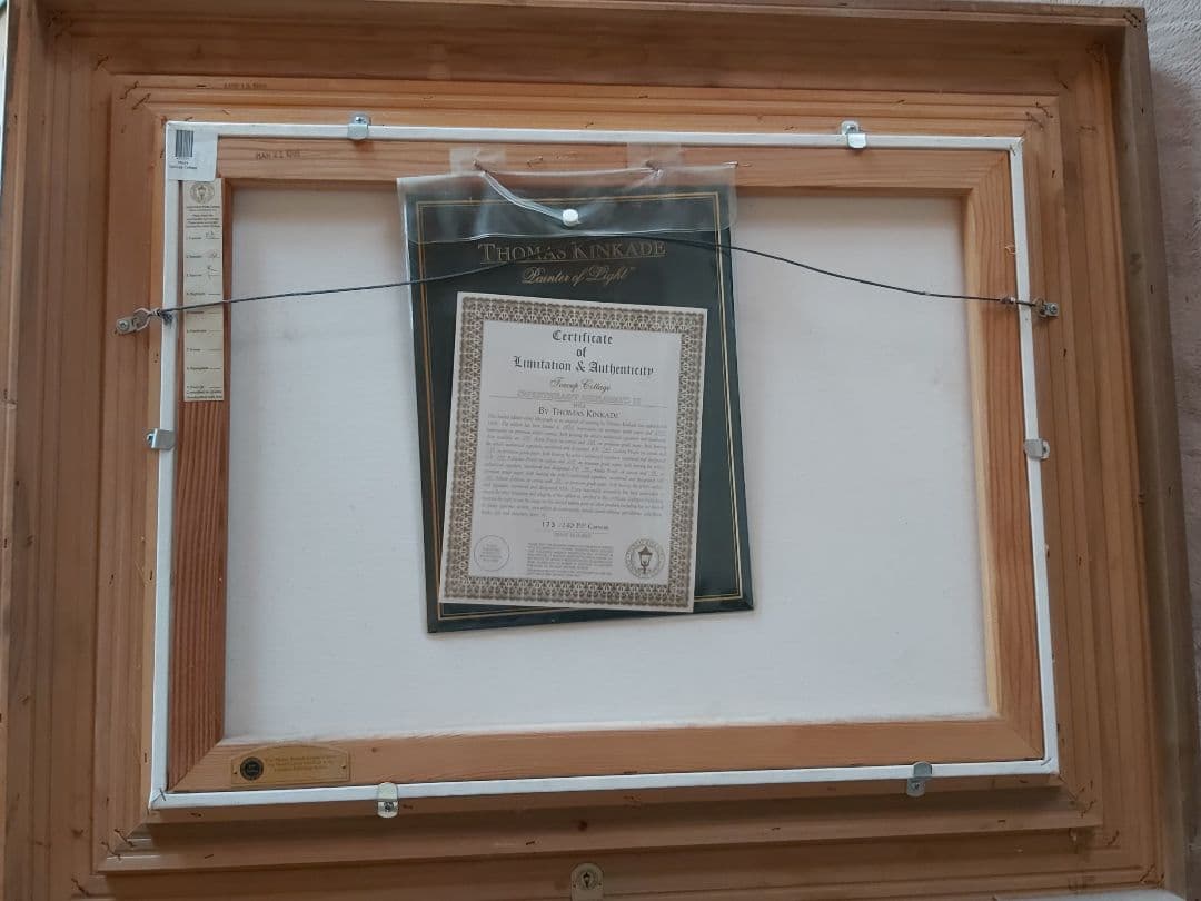 トーマス キンケード絵画 TEACUP COTTAGE